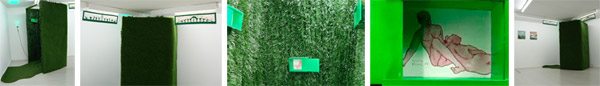 Instalación "Cabina verde"